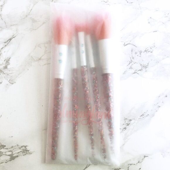 NIP SLMissGlam Rainbow Luxe Makeup Brush Set - Picture 3 of 8